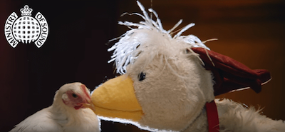 chicken puppet