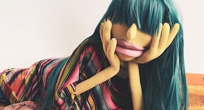 female puppet