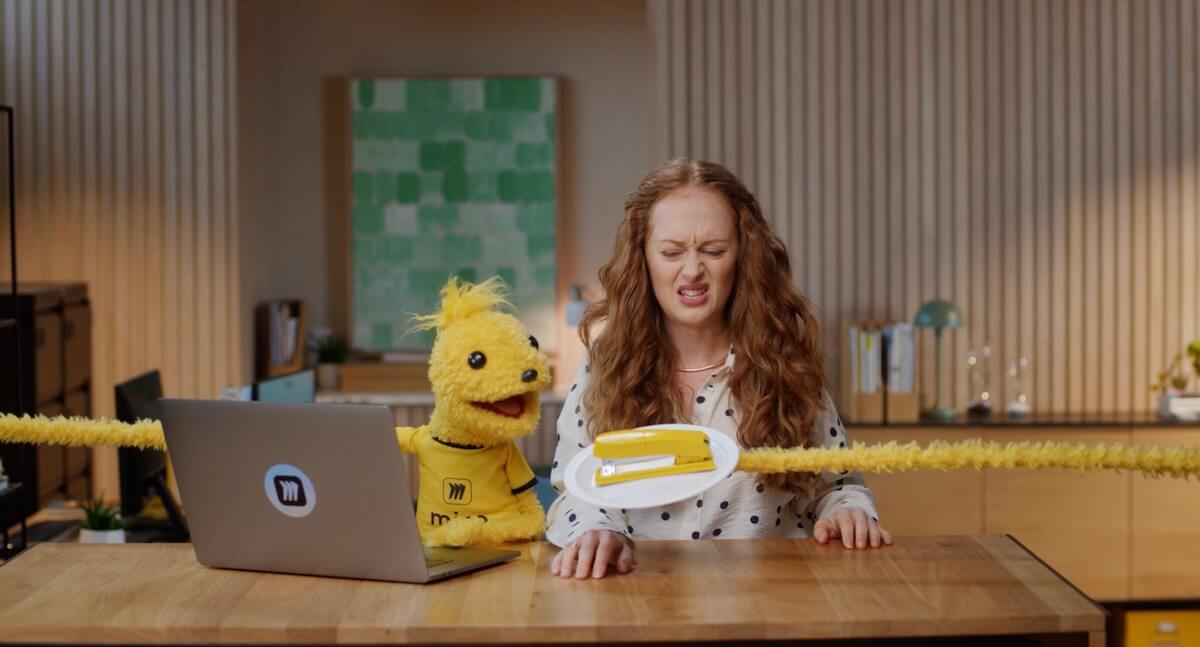 puppet commercial