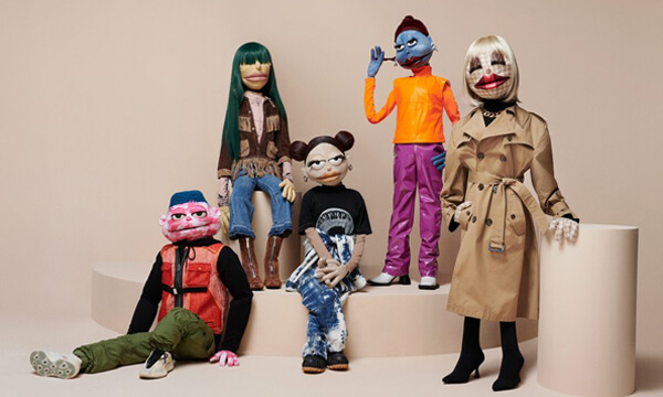 vestiaire puppets
